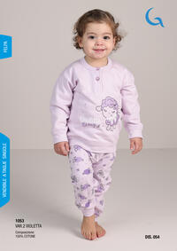 BABY PAJAMAS M/L 1053 Tellini S.r.l. Wholesale Clothing
